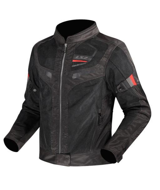LS2 GARDA AIR BLACK RED