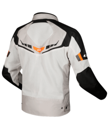 LS2 GARDA AIR BLACK GREY HI VIS ORANGE