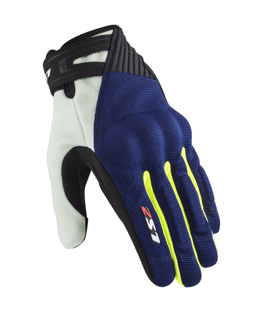 LS2 DART 2 BLUE HI VIS YELLOW