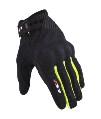 LS2 DART 2 BLACK HI VIS YELLOW