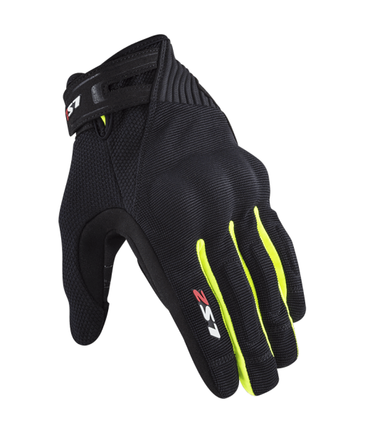 LS2 DART 2 BLACK HI VIS YELLOW