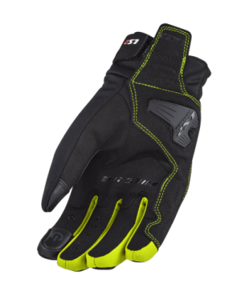 LS2 JET 2 BLACK HI VIS YELLOW