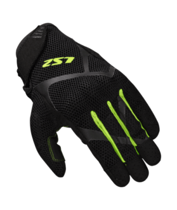 LS2 RAY II BLACK HI VIS YELLOW