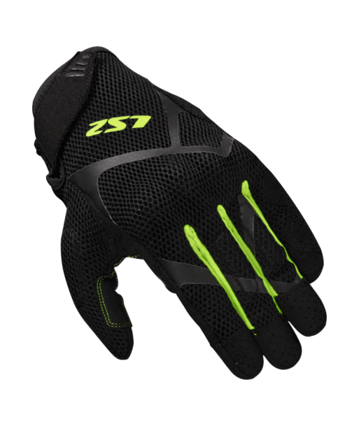 LS2 RAY II BLACK HI VIS YELLOW