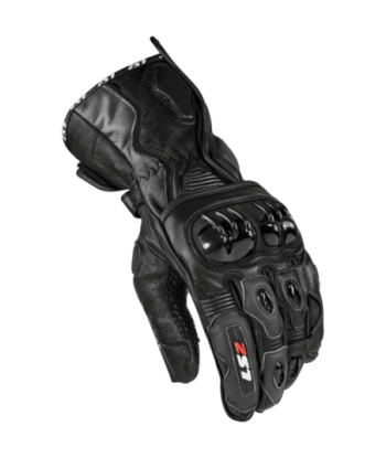 LS2 SWIFT RACING GLOVES BLACK