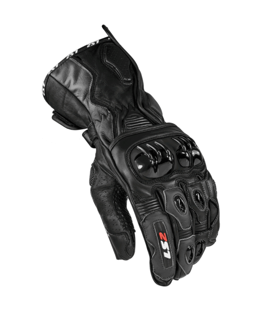 LS2 SWIFT RACING GLOVES BLACK