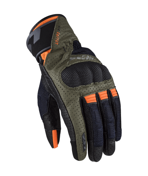 LS2 AIR RAPTOR GREEN BLUE HI VIS ORANGE