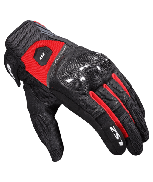 LS2 ATOM BLACK RED