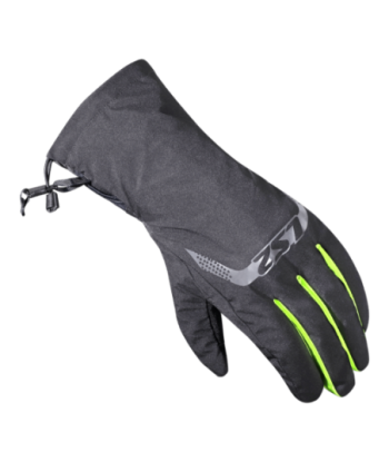 LS2 THERMORAIN GLOVES XS-S BLACK HI VIS YELLOW