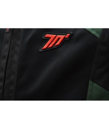 CHAQUETA SD-JT66 SAHARA HOMBRE VERDE MILITAR/ROJO