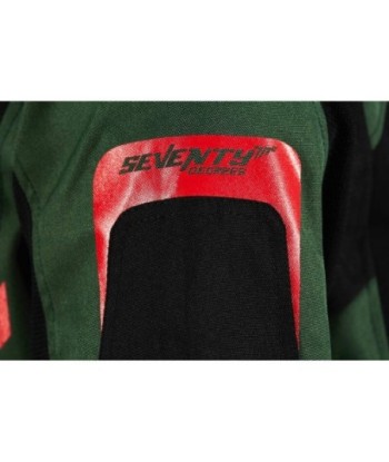 CHAQUETA SD-JT66 SAHARA HOMBRE VERDE MILITAR/ROJO