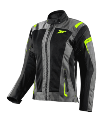 CHAQUETA SD-JT68 SAHARA MUJER GRIS/AMARILLO FLUOR