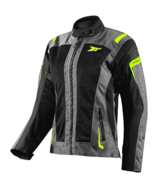 CHAQUETA SD-JT68 SAHARA MUJER GRIS/AMARILLO FLUOR