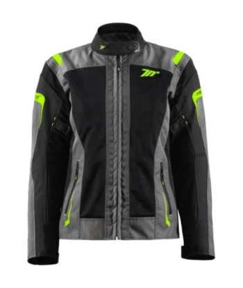 CHAQUETA SD-JT68 SAHARA MUJER GRIS/AMARILLO FLUOR