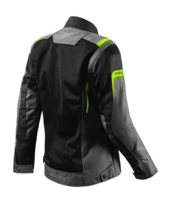 CHAQUETA SD-JT68 SAHARA MUJER GRIS/AMARILLO FLUOR