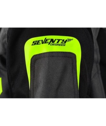 CHAQUETA SD-JT68 SAHARA MUJER GRIS/AMARILLO FLUOR