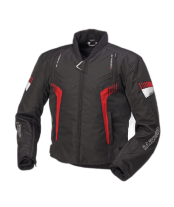 CHAQUETA INVIERNO MICHIGAN NEGRO/ROJO IMPERMEABLE