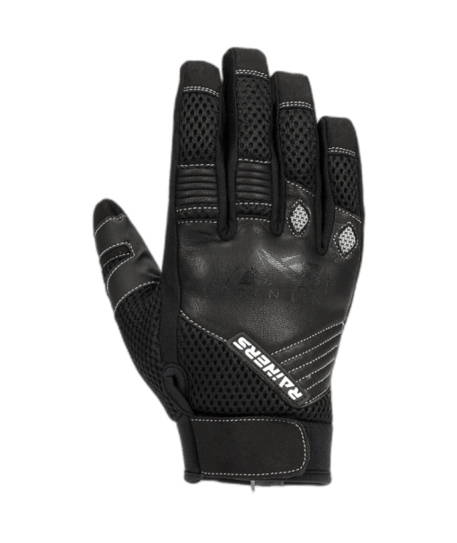 GUANTES VERANO BIKERS2 NEGRO