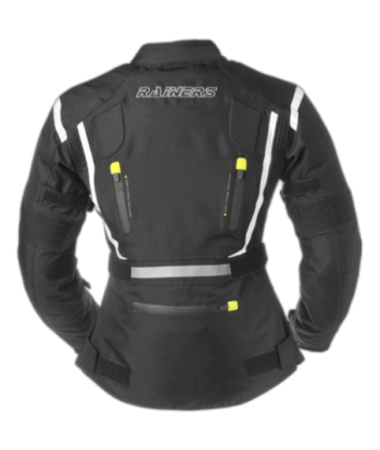 CHAQUETA INVIERNO MUJER DEISY NEGRO/FLUOR IMPERMEABLE