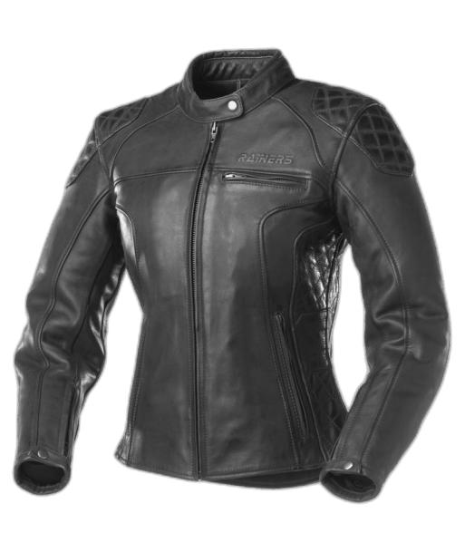 CHAQUETA MUJER PIEL GINEBRA NEGRO