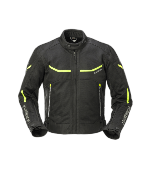 CHAQUETA VERANO JEREZ2 NEGRO/FLUOR FORRO IMPERMEABLE