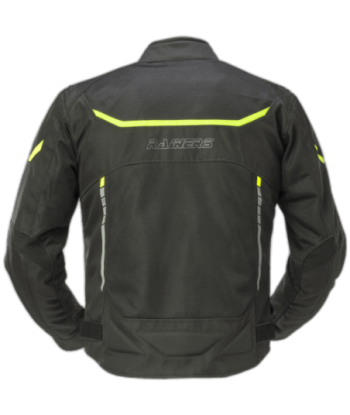CHAQUETA VERANO JEREZ2 NEGRO/FLUOR FORRO IMPERMEABLE