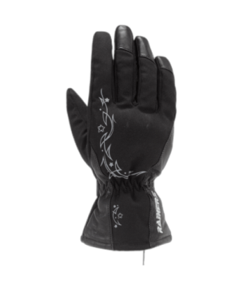 GUANTES INVIERNO MUJER POLAR NEGRO IMPERMEABLE