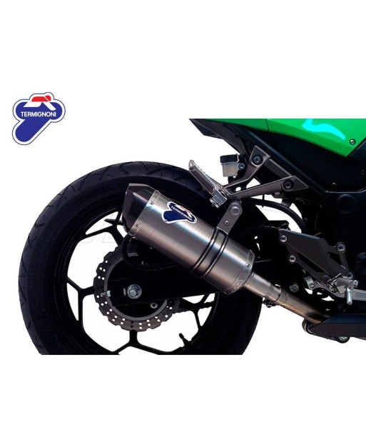 Termignoni Silencioso Relevance Carbono Kawasaki NINJA 300R 2012-17