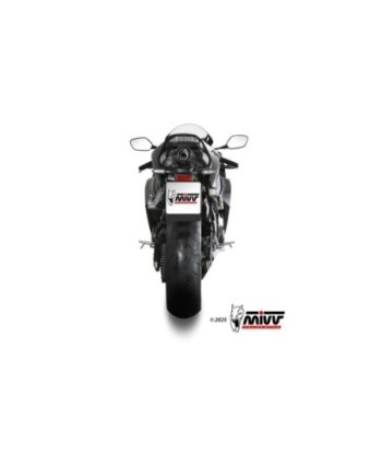 Mivv Slip-On AK-1 Titanium con tapa de carbono Honda CBR 600 RR 2024-26