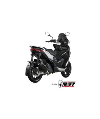 Mivv Slip-On Mover Black Aprilia SR 200 GT 2022-24