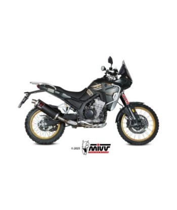 Mivv Slip-On Dakar Black Kove 800X 2024-25