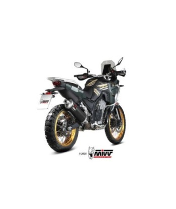 Mivv Slip-On Dakar Black Kove 800X 2024-25