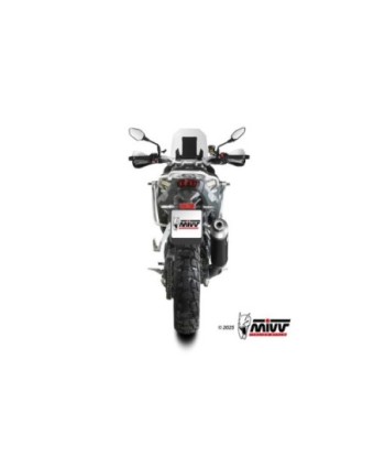 Mivv Slip-On Dakar Black Kove 800X 2024-25