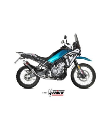 Mivv Slip-On Dakar Black CF Moto 450MT 2024-26