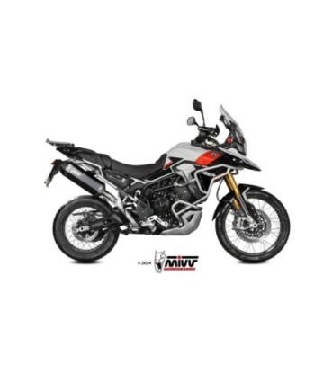 Mivv Slip-On Speed edge black Triumph Tiger 900 / GT / PRO / Rally 2024-26