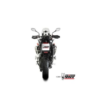 Mivv Slip-On Speed edge black Triumph Tiger 900 / GT / PRO / Rally 2024-26