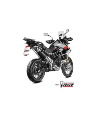Mivv Slip-On Dakar black Triumph Tiger 900 / GT / PRO / Rally 2024-26