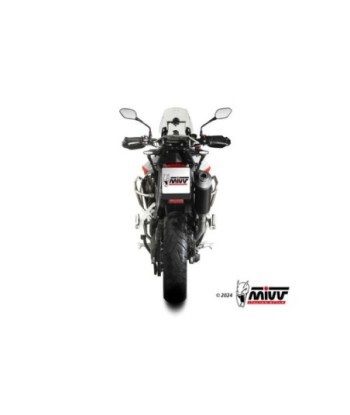 Mivv Slip-On Dakar black Triumph Tiger 900 / GT / PRO / Rally 2024-26