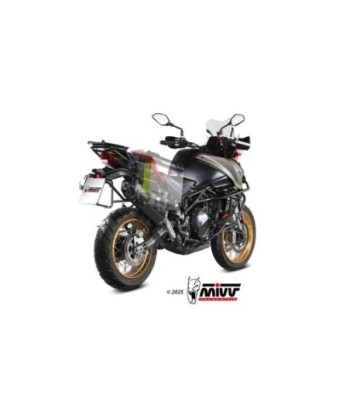 Mivv Slip-On Speed black QJ Motor SRT 800 S / X / SX 2024