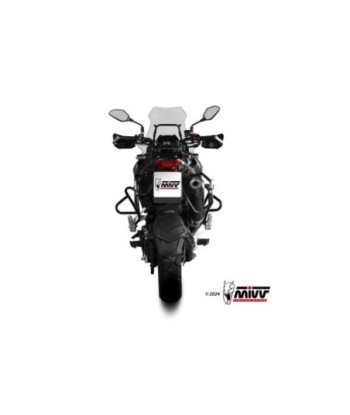 Mivv Slip-On Oval black con tapa carbono QJ Motor SRT 700 / X 2024