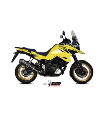 Mivv Slip-On Oval Black Suzuki V-Strom 1000 2014-20 / V-Strom 1050 2020-26
