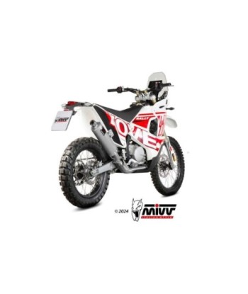 Mivv Slip-On Dakar St. Steel Kove 450 Rally 2022-26