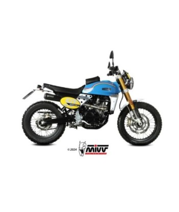 Mivv Full System 1x1 X-M1 Black FANTIC CABALLERO 500 2021-24