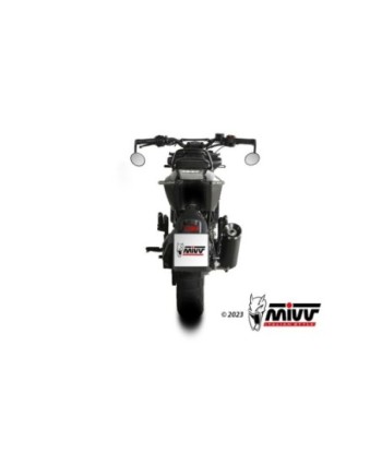 Mivv Slip-On HR-1 Black Husqvarna Svartpilen 125 2021-23