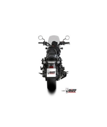 Mivv Slip-On HR-1 Black con tapa en carbono Honda CMX 1100 Rebel 2022-24