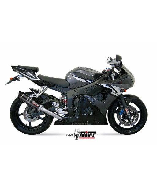 Mivv Slip-On GP carbon con tapa carbono Yamaha YZF 600 R6 2003-05