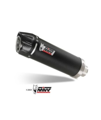 Mivv Slip-On GP carbon con tapa carbono Yamaha YZF 600 R6 2003-05