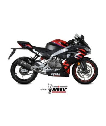 Mivv Escape Completo 2x1 SR-1 BLACK APRILIA RS 457 2024-26