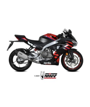 Mivv Escape Completo 2x1 SR-1 TITANIUM APRILIA RS 457 2024-26