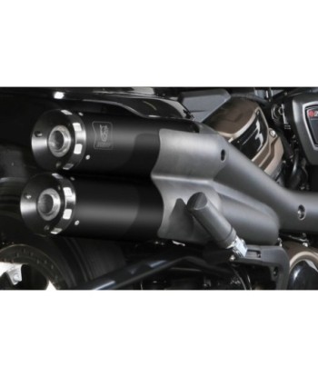 Mivv 2 Slip-On HR-1 Black Harley Davidson Sportster S 2021-24